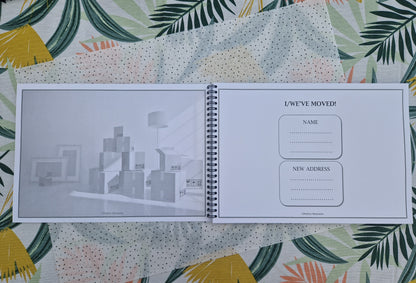 Verhuisboek | Invulboek | Volwassene | A4 formaat