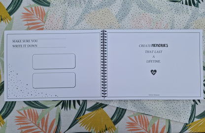 Jaarboek | Herinneringen | Gezinsboek | Invulboek | A4 formaat