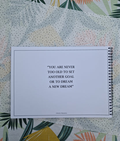 Jaarboek | Herinneringen | Gezinsboek | Invulboek | A4 formaat