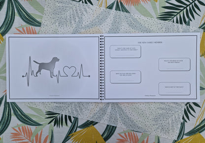 Hondenboek | Familie | Invulboek | A4 Formaat