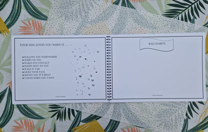 Hondenboek | Familie | Invulboek | A4 Formaat