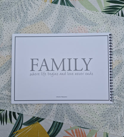 Hondenboek | Familie | Invulboek | A4 Formaat