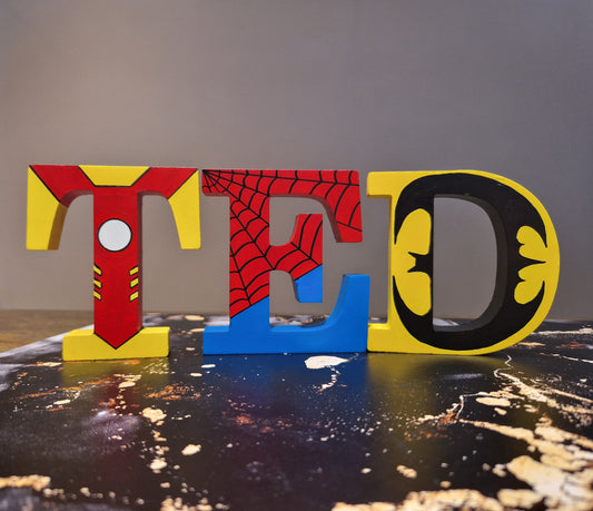 Letters | Marvel | Avengers | DC Comics | Superhero