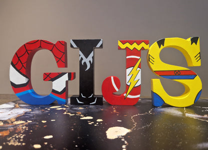 Letters | Marvel | Avengers | DC Comics | Superhero