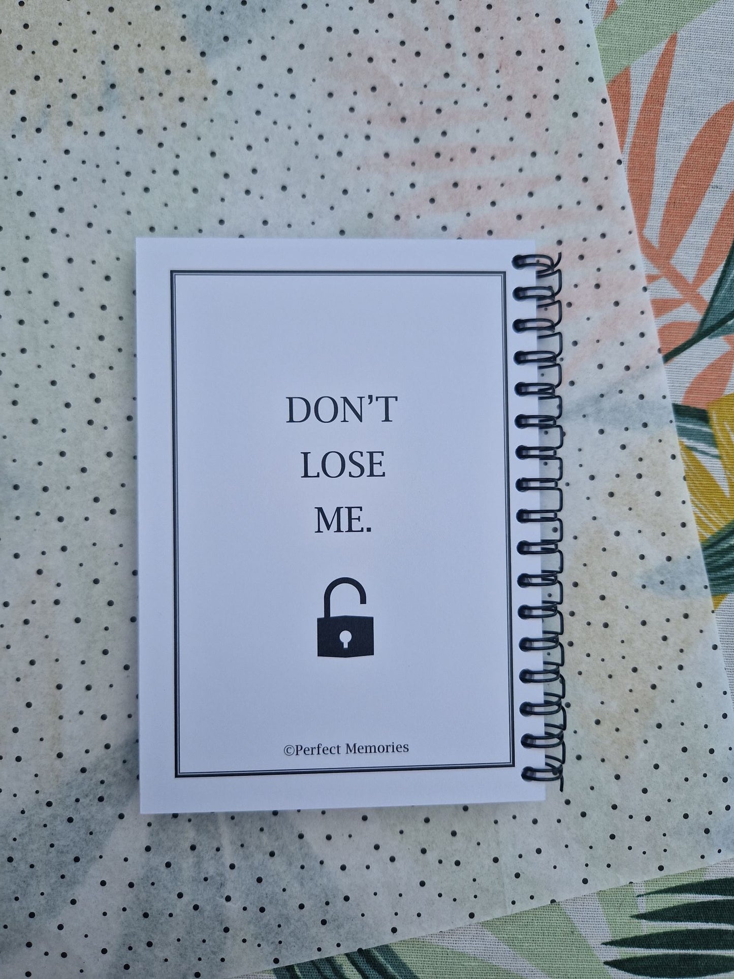 Wachtwoordenboekje | Wachtwoorden | Logboek | Invulboek | A6 Formaat